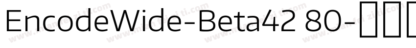 EncodeWide-Beta42 80字体转换
